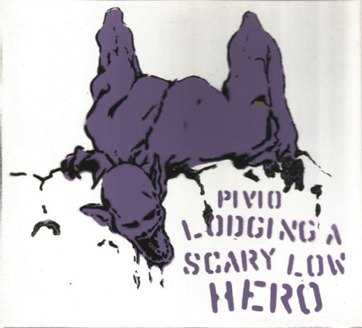 Lodging a Scary Low Heroes - bianco cover viola e nero